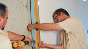 installing a basement wall finishing system in Aberdeen