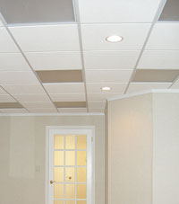 Basement Ceiling Tiles for a project we worked on in Chester, Pennsylvania and Maryland