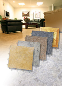 Basement Flooring in a home in West Chester, Pennsylvania and Maryland