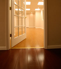 Basement Wood Flooring installed in Exton, Pennsylvania and Maryland